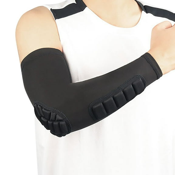 Unisex Honeycomb Anti-collision Compression Elbow Pads For Basketball Volleyball Football Outdoor Sports