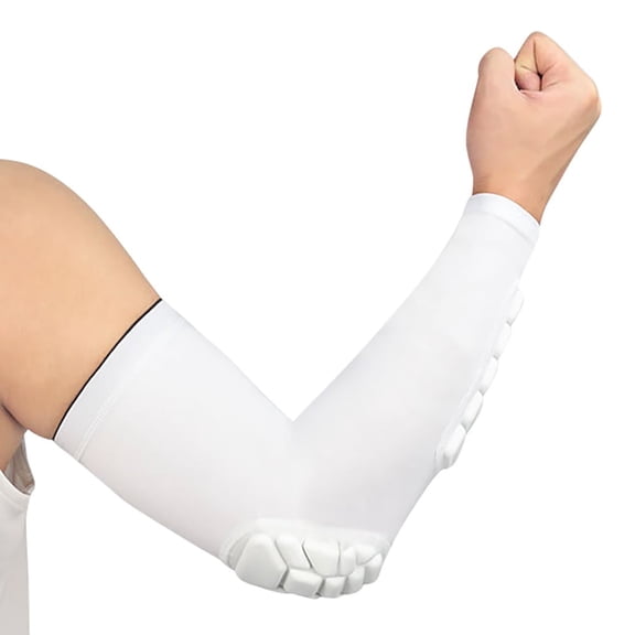 Unisex Honeycomb Anti-collision Compression Elbow Pads For Basketball Volleyball Football Outdoor Sports