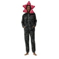 thumbnail image 1 of Unisex Hood Cute Strange Th-ing Demogorgon Onesie Long Sleeved One Piece Pajamas Hooded Fleece Sleepwear Winter Onesie Christmas Pajama,Daily Wear (Medium), 1 of 5