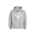 thumbnail image 1 of Unisex Hoodie, Life Behind Bars, Motorcycle Lover, Gift For Him, Humor, Grey (White Text), LARGE, 1 of 1