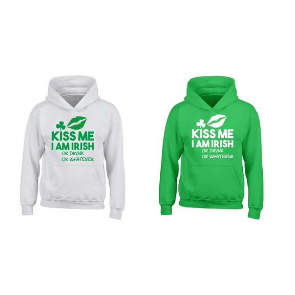 Unisex Hoodie Long Sleeve Sweatshirt Soft and Comfy Hoodie, Lightweight Hoodie Irish Green Hoodie 3X-Large