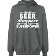 thumbnail image 1 of Unisex Hoodie Sweatshirt Custom Sweater Slim Fit Long Sleeve Sweater - Graphite Heather X-Large, 1 of 2