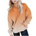 thumbnail image 1 of Unisex Hoodie Sweatshirt Hoodies for Boys Girls Trendy Gradient Long Sleeve Oversized Sweatshirts Winter Teen Clothes Preppy Top, 1 of 9
