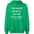 thumbnail image 1 of Unisex Hoodie Sweatshirt Slim Fit Long Sleeve Sweater - Irish Green Small, 1 of 2