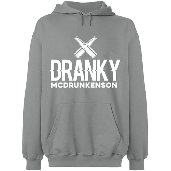 Unisex Hoodie Sweatshirt,, Slim Fit, Long Sleeve Sweater - Sport Grey Small