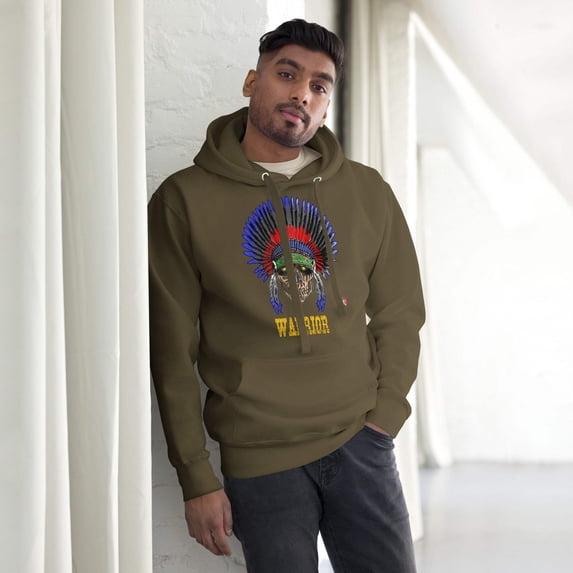 Unisex Hoodie Warrior: American