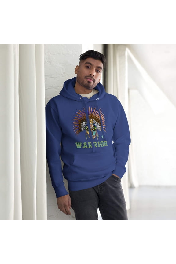 Unisex Hoodie Warrior: Mayan