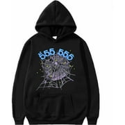 POMZBO Unisex Hoodie Y2k Cobweb Spider Novelty Gift hoodie Hoodie Graphic Sweatshirt 555 Teen Pullover Sweatshirt Streetwear