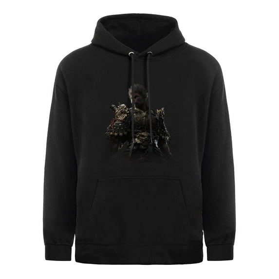 Unisex Hoodies Wukong Hoody Sweater Jacket Costume Pullover :Wu Kong Black Hoodie
