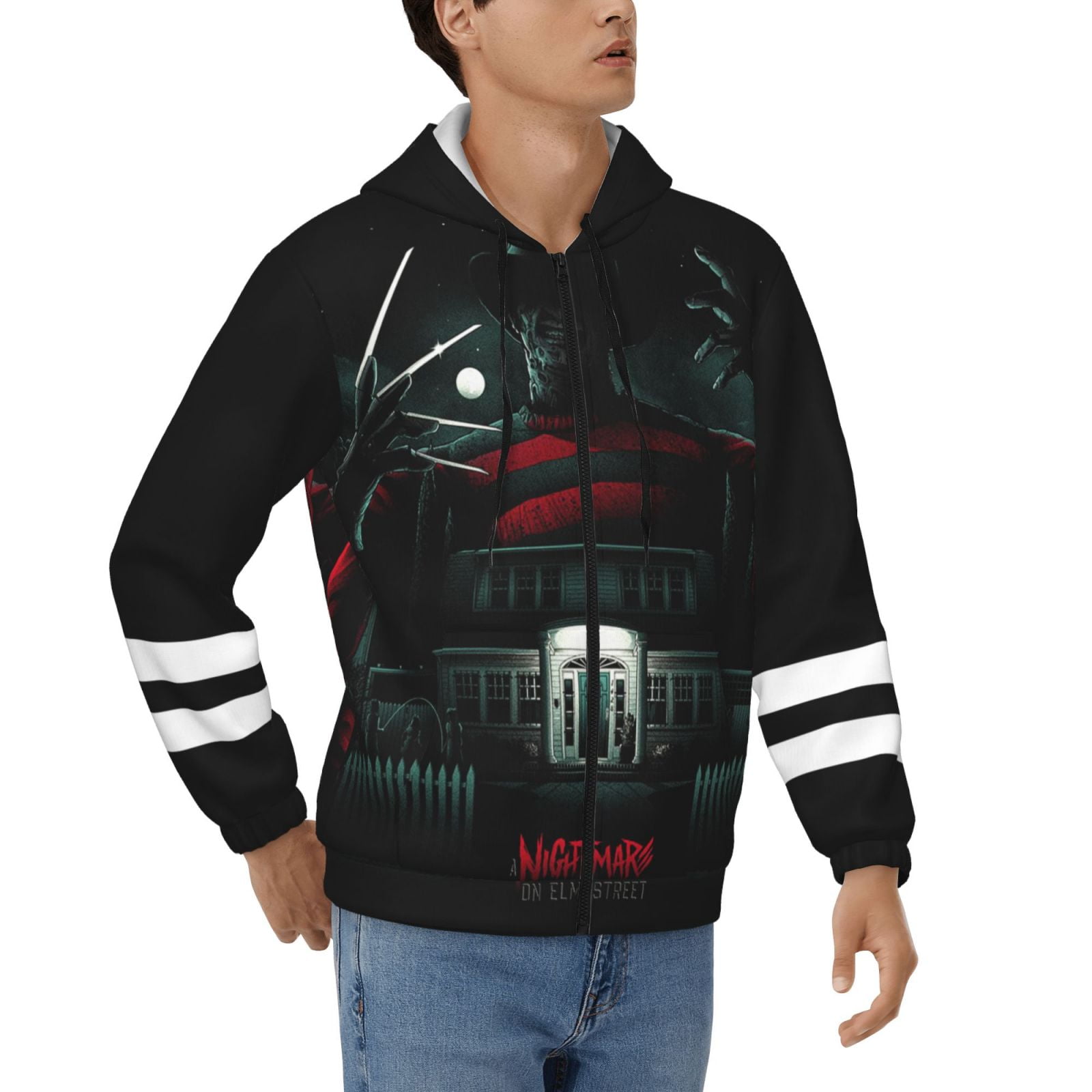 Pullover Hoodie Horror Movie Zipper Hoodies Torrid (3X 22/24