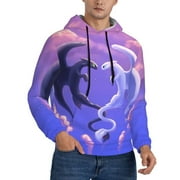 Unisex How To Train Your Dragon Hoodies Novelty Print 3d Pattern Hooded Pullover Sweatshirt With Pocket For Men Women