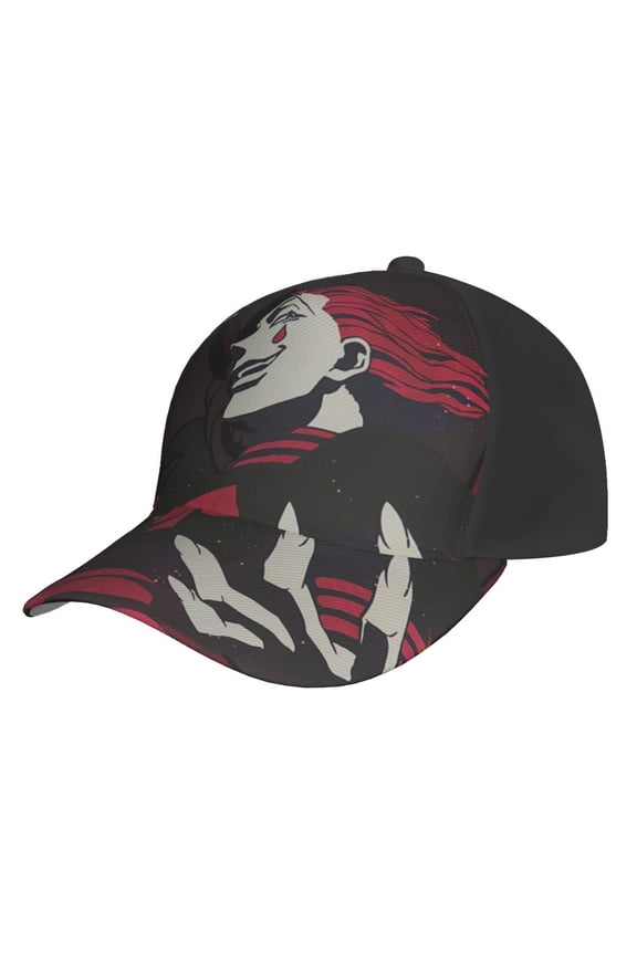 Unisex Hunter X Hunte Hisoka (5) Baseball Cap Adjustable Trucker Hat for Running Sports Hiking Camping