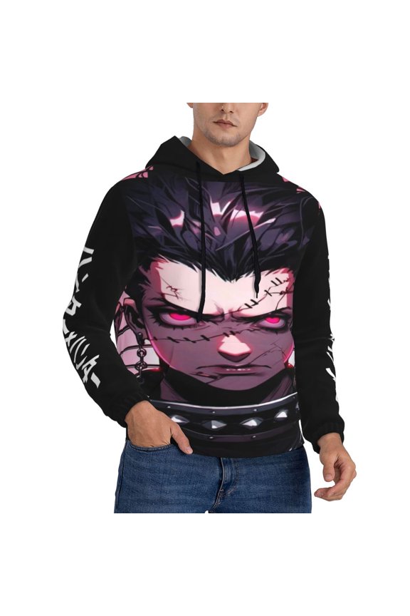 Unisex Hunter X Hunte Hisoka Pullover Hoodies 3D Print Novelty Sweatshirts Hoodie with Pocket for Men Women
