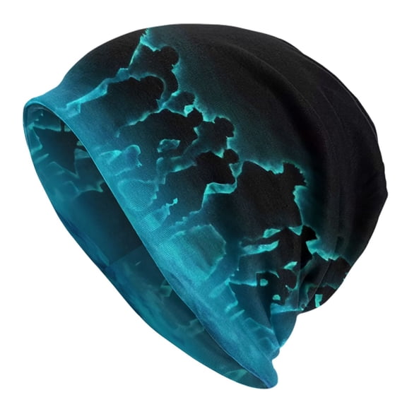 Unisex Hunter X Hunte Knitted Hat Warm Slouchy Knit Hat Headwear Skull Hat for Men Women