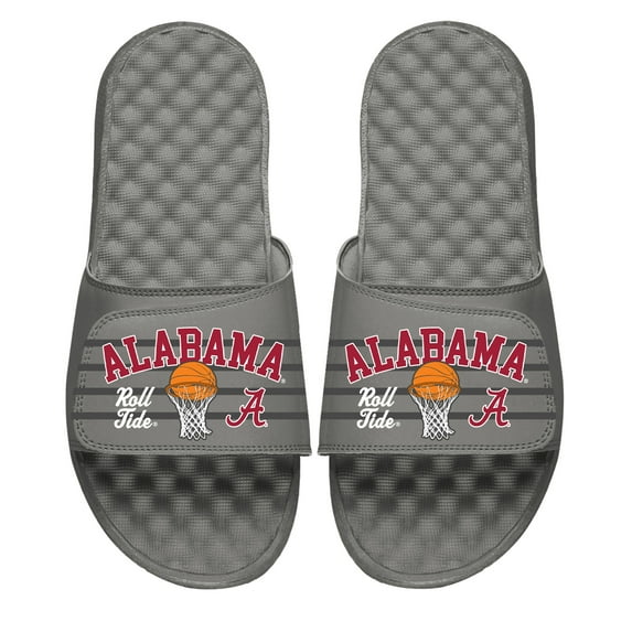Unisex-ISlide Alabama Crimson Tide Collage Basketball Slide Sandals