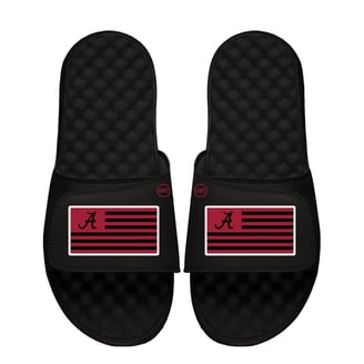 Alabama Crimson Tide Black and Red Flip Flops with Logo Men’s Size 9 University of Alabama Ladies Sandals, Alabama Crimson Tide  main image 3