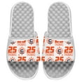 thumbnail image 1 of Unisex ISlide Alyssa Thomas White Connecticut Sun Pattern Slide Sandals, 1 of 1