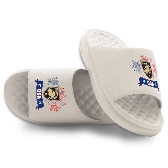Unisex ISlide Army Black Knights USA 1776 Motive Slide Sandals