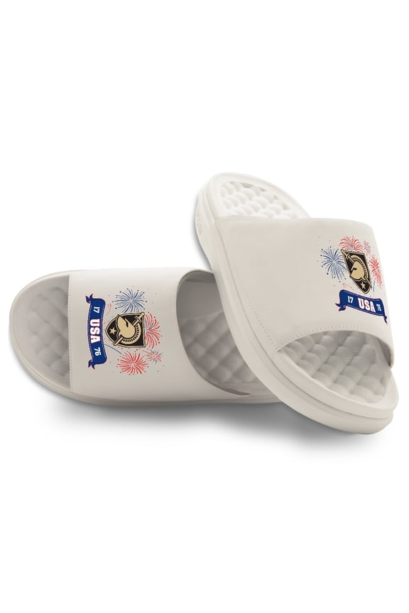 Unisex ISlide Army Black Knights USA 1776 Motive Slide Sandals