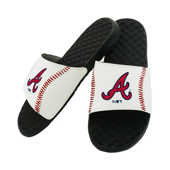Unisex ISlide Atlanta Braves Baseball Stitch Slide Sandals