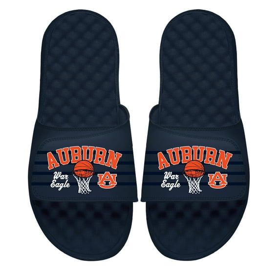 Unisex-ISlide Auburn Tigers Collage Basketball Slide Sandals