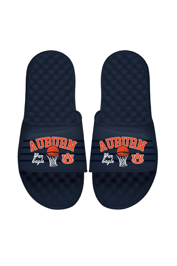 Unisex-ISlide  Auburn Tigers Collage Basketball Slide Sandals