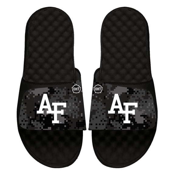 Unisex ISlide  Black Air Force Falcons Digi Camo Slide Sandals