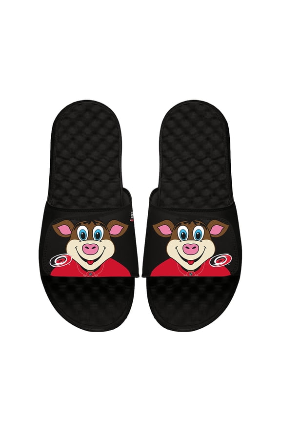 Unisex ISlide  Black Carolina Hurricanes Team Mascot Slide Sandals