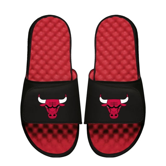 Unisex ISlide Black Chicago Bulls Primary Logo Slide Sandals