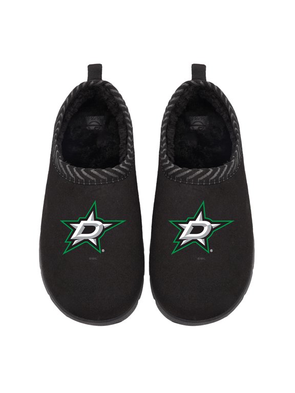 Unisex ISlide Black Dallas Stars Primary Logo Mission Slipper