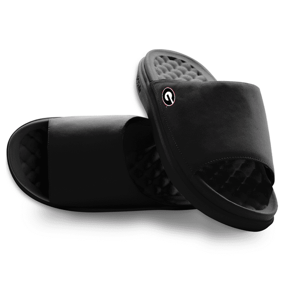 Unisex ISlide Black Georgia Bulldogs Minimalistic Motive Slide Sandals