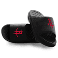 thumbnail image 1 of Unisex ISlide Black Houston Rockets Primary Motive Slide Sandals, 1 of 5