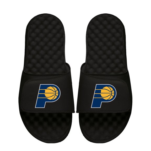 Unisex ISlide Black Indiana Pacers Primary Logo Slide Sandals