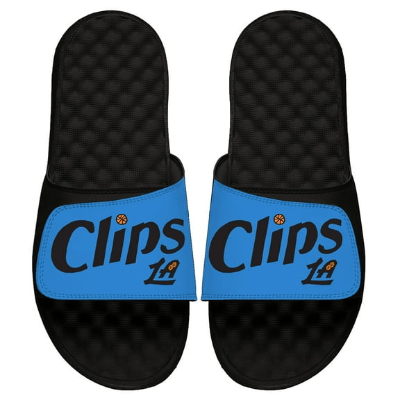 Unisex ISlide Black LA Clippers 2024/25 City Edition Slide Sandals