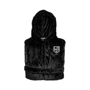 Unisex ISlide Black Los Angeles Kings Phantom Hooded Bathrobe