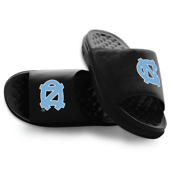 Unisex ISlide Black North Carolina Tar Heels Primary Motive Slide Sandals