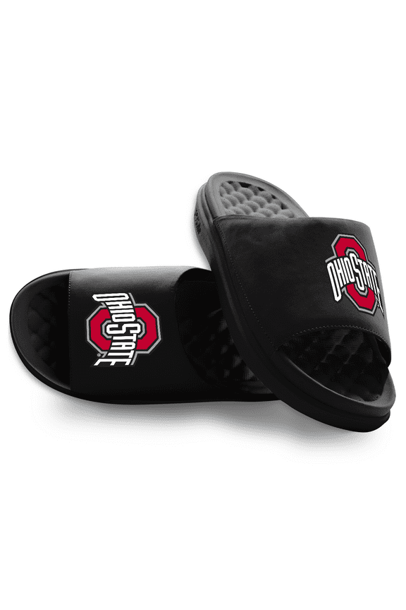 Unisex ISlide Black Ohio State Buckeyes Primary Motive Slide Sandals