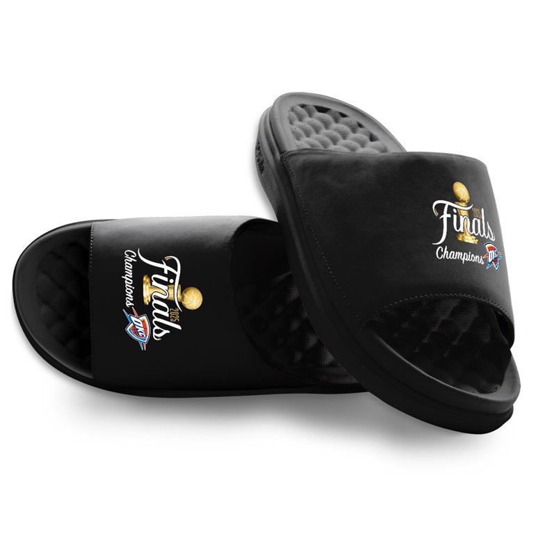 Unisex ISlide Black Oklahoma City Thunder 2025 NBA Finals  display picture 3