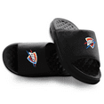 thumbnail image 1 of Unisex ISlide Black Oklahoma City Thunder Primary Motive Slide Sandals, 1 of 5