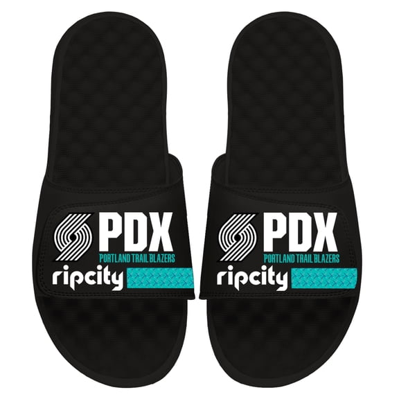 Unisex ISlide Black Portland Trail Blazers 2025/26 City Edition Slide Sandals