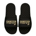 thumbnail image 1 of Unisex ISlide Black Purdue Boilermakers Team Saying Slide Sandals, 1 of 1