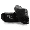thumbnail image 1 of Unisex ISlide Black San Antonio Spurs Primary Motive Slide Sandals, 1 of 5