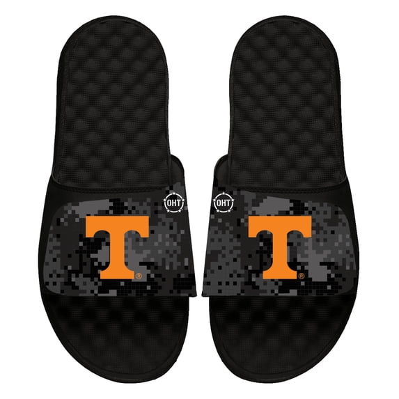 Unisex ISlide Black Tennessee Volunteers Digi Camo Slide Sandals