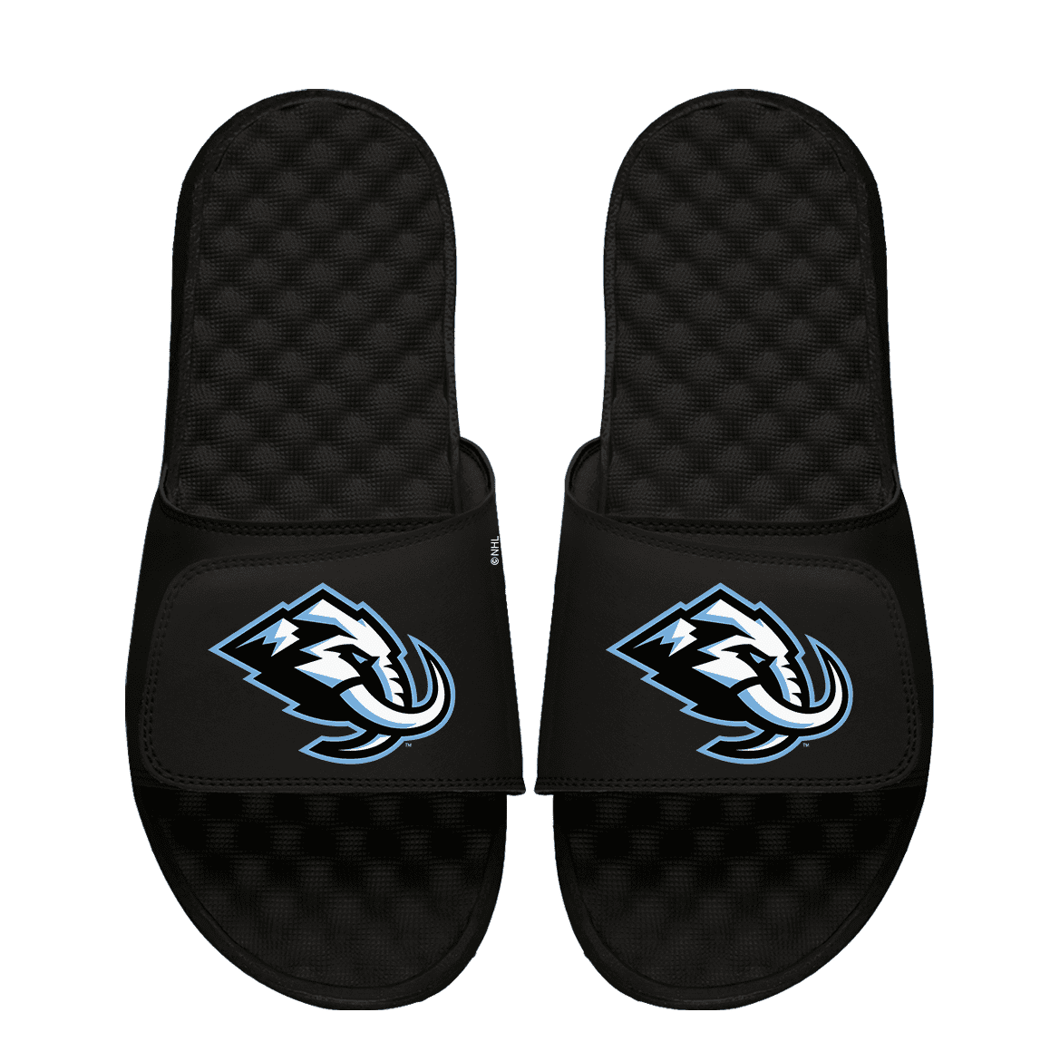 Unisex ISlide Black Utah Mammoth Primary Logo Slide Sandals  display picture 3