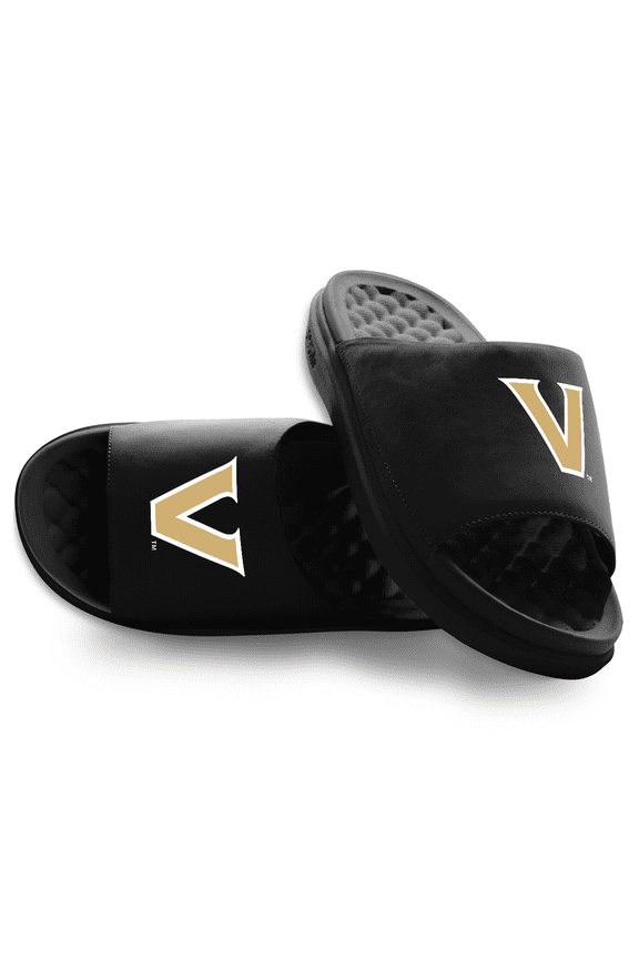 Unisex ISlide Black Vanderbilt Commodores Primary Motive Slide Sandals
