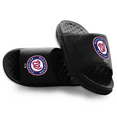 thumbnail image 1 of Unisex ISlide Black Washington Nationals Primary Motive Slide Sandals, 1 of 5