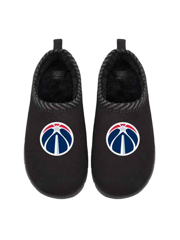 Unisex ISlide Black Washington Wizards Primary Logo Mission Slippers