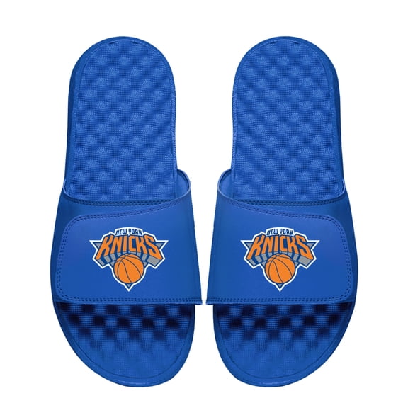 Unisex ISlide Blue New York Knicks Primary Logo Slide Sandals