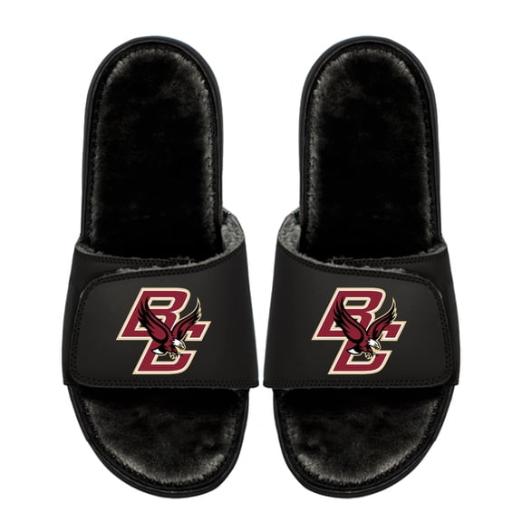Unisex ISlide  Boston College Eagles Logo Fur Slide Sandals