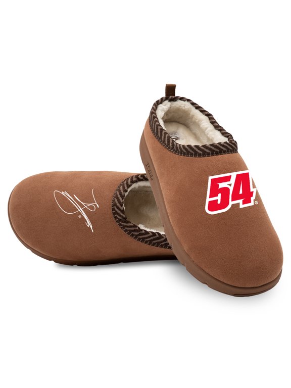 Unisex ISlide Brown Ty Gibbs Number & Signature Mission Slippers